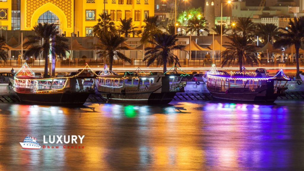 What is the Cruising Route of Dhow Cruise?